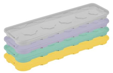 Универсальный поддон InGreen для пластиковых/торфяных горшочков для рассады 200 мл, 12 ячеек микс